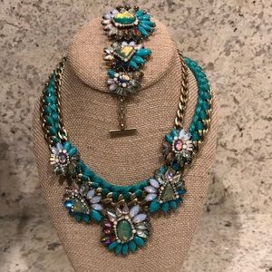 Chloe and Isabel statement necklace and bracelet